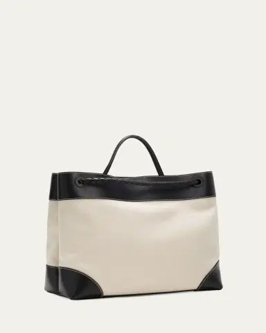 Bottega Veneta Andiamo Large Canvas Tote Bag | Thumbnail 3 Bottega Veneta Andiamo Large Canvas Tote Bag | Thumbnail 3