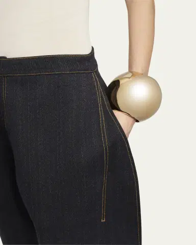 Alaïa Large Sphere-Shaped Cuff Bracelet | Thumbnail 2