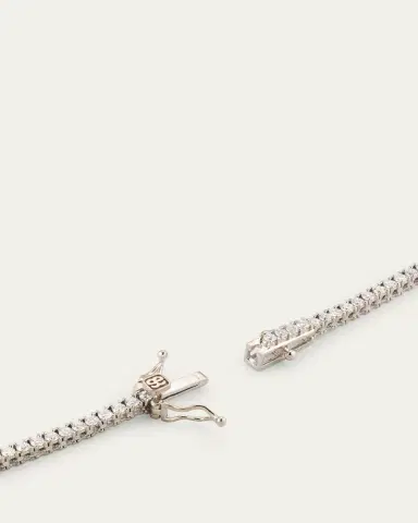 Sydney Evan New Diamond Tennis Necklace | Thumbnail 4