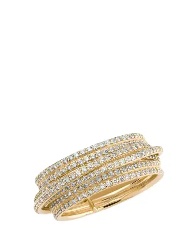 Lana 14K Yellow Gold Flawless Kinetic Diamond Ring | Thumbnail 1