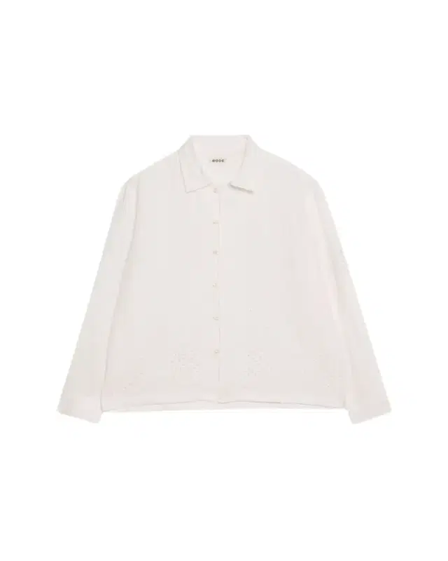Belvoir Lace Linen Shirt