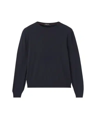 Loro Piana Men's Wool Knit Crewneck Sweater | Thumbnail 1