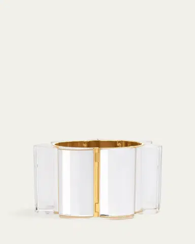 Alaïa Lucite Stacking Tube Cuff Bracelet | Thumbnail 2