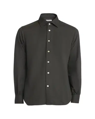 Kiton Men's Twill Flannel Sport Shirt | Thumbnail 1 Kiton Men's Twill Flannel Sport Shirt | Thumbnail 1