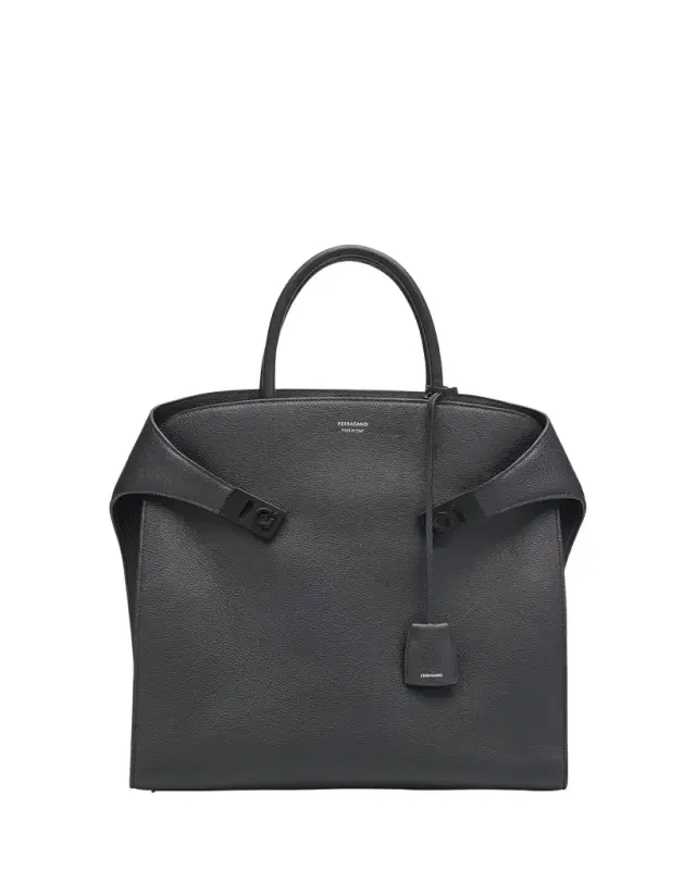 Men's Hug Leather Tote Bag