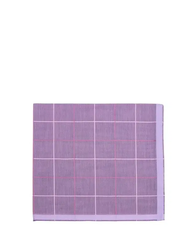 Simonnot Godard Men's Quadrille Egyptian Cotton Pocket Square