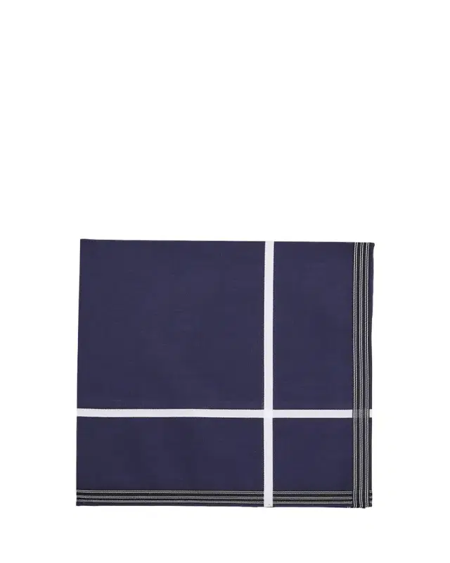 Simonnot Godard Men's Socotra Egyptian Cotton Pocket Square