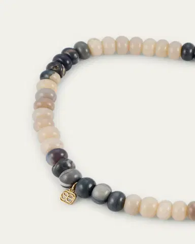 Sydney Evan Opal and 14K Gold Tiny Pure Heart Charm Bracelet | Thumbnail 4 Sydney Evan Opal and 14K Gold Tiny Pure Heart Charm Bracelet | Thumbnail 4