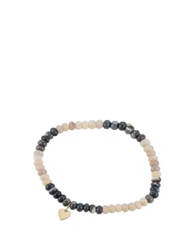 Sydney Evan Opal and 14K Gold Tiny Pure Heart Charm Bracelet | Thumbnail 1 Sydney Evan Opal and 14K Gold Tiny Pure Heart Charm Bracelet | Thumbnail 1
