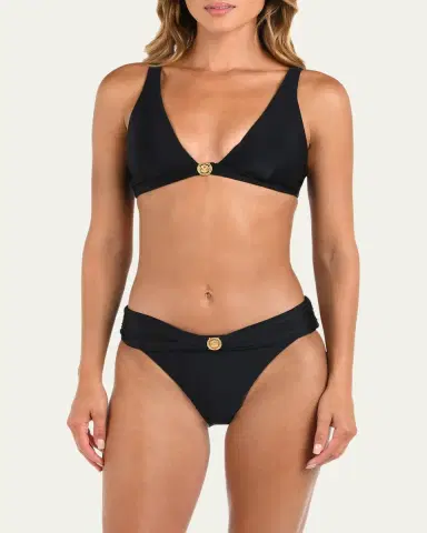 L'Agence Lexie Solid Bikini Top | Thumbnail 4