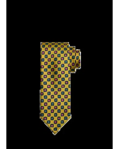 Petronius 1926 Men's Limited Edition Geometric Silk Tie | Thumbnail 2