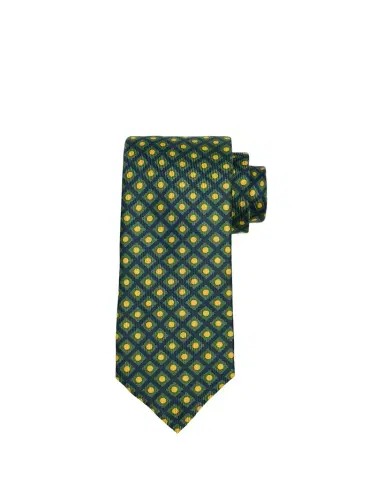 Petronius 1926 Men's Limited Edition Geometric Silk Tie | Thumbnail 1