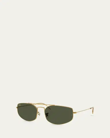 Ray-Ban RB3845 Irregular Shaped Metal Sunglasses | Thumbnail 2 Ray-Ban RB3845 Irregular Shaped Metal Sunglasses | Thumbnail 2