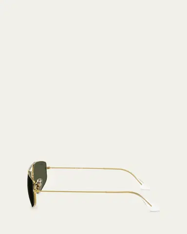 Ray-Ban RB3845 Irregular Shaped Metal Sunglasses | Thumbnail 3 Ray-Ban RB3845 Irregular Shaped Metal Sunglasses | Thumbnail 3