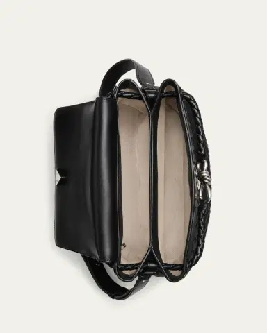 Bottega Veneta Men's Andiamo Medium Intrecciato Leather Messenger Bag | Thumbnail 4