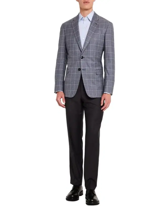 Giorgio Armani Men's Windowpane Sport Coat