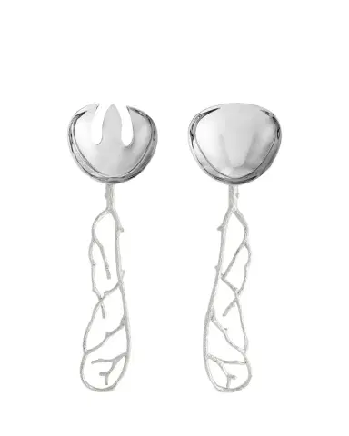 Michael Aram Pomegranate Silver & Gold 2-Piece Serving Set | Thumbnail 1