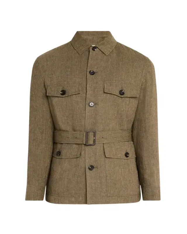 Men's Edmore Linen Field Jacket