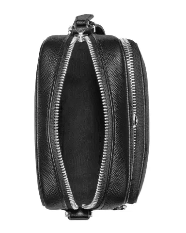 Montblanc Men's Sartorial Nano Saffiano Leather Messenger Bag | Thumbnail 1