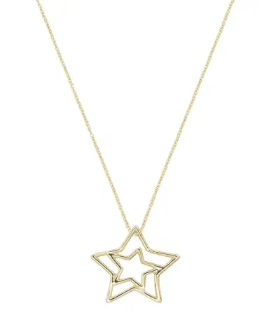 Aliita 9K Yellow Gold Star Necklace | Thumbnail 1 Aliita 9K Yellow Gold Star Necklace | Thumbnail 1