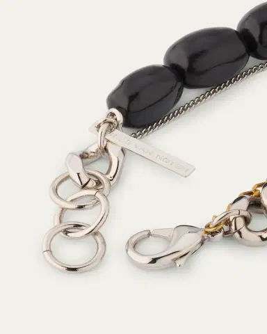 Dries Van Noten Men's Stone and Chain Bracelet | Thumbnail 4