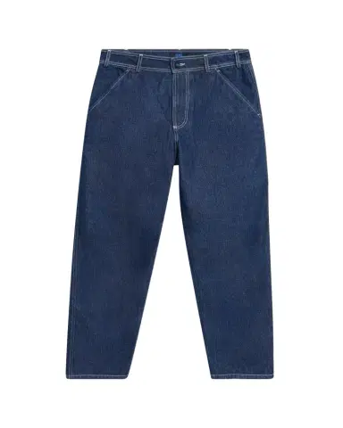 KNT Men's Contrast-Stitch Raw Denim Jeans | Thumbnail 1 KNT Men's Contrast-Stitch Raw Denim Jeans | Thumbnail 1