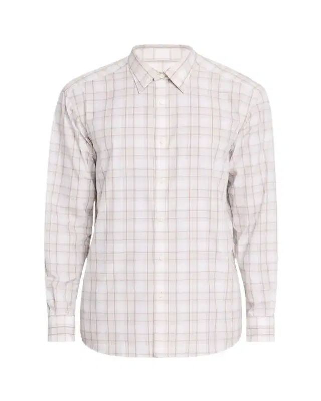 ZEGNA Men's Centoquaranta Twill Plaid Sport Shirt