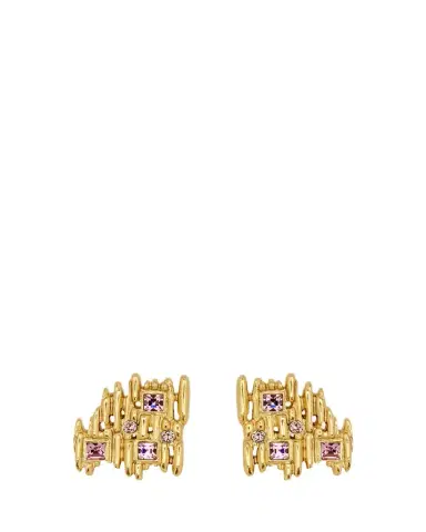 Oscar de la Renta Scramble Fine Line Earrings | Thumbnail 1