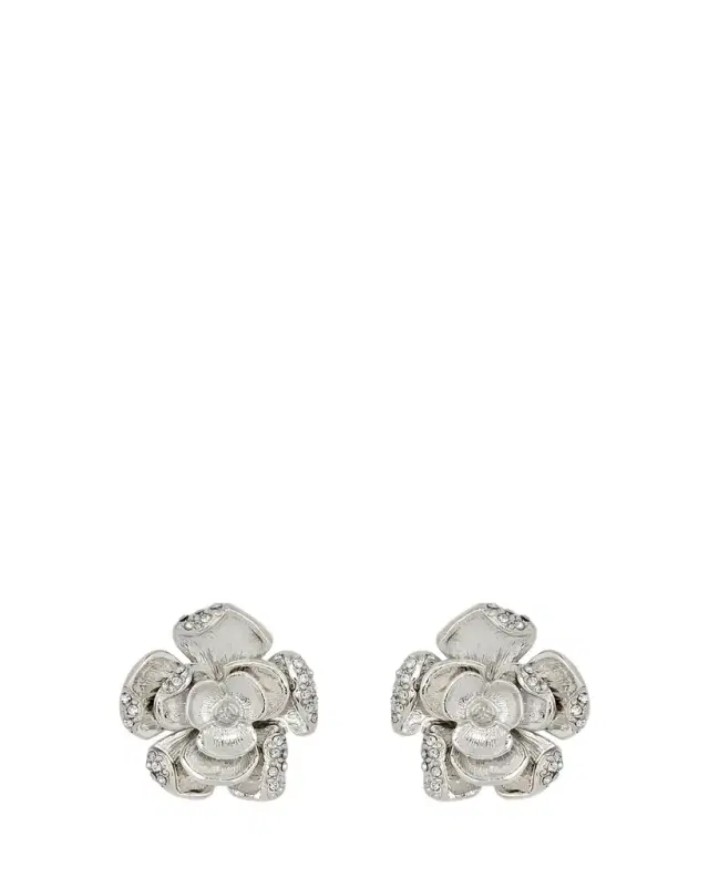 Small Rose Earrings