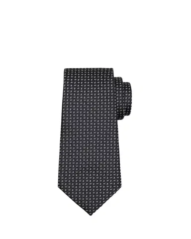 Zegna Men's Micro-Jacquard Silk Tie | Thumbnail 1