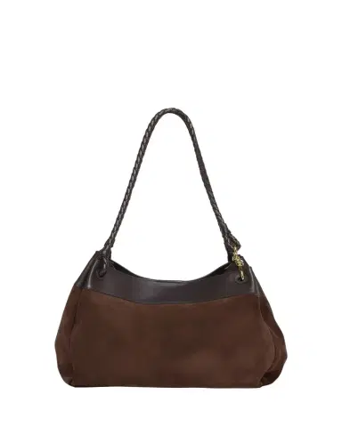 Bottega Veneta Parachute Maxi Suede Shoulder Bag | Thumbnail 1 Bottega Veneta Parachute Maxi Suede Shoulder Bag | Thumbnail 1