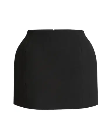 Balenciaga Hourglass Wool Mini Skirt | Thumbnail 1