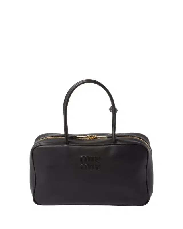 Beau Leather Top-Handle Bag