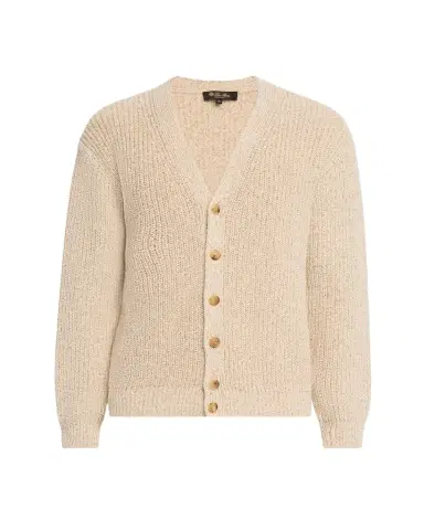 Loro Piana Men's Meina Cotton Cardigan | Thumbnail 1 Loro Piana Men's Meina Cotton Cardigan | Thumbnail 1