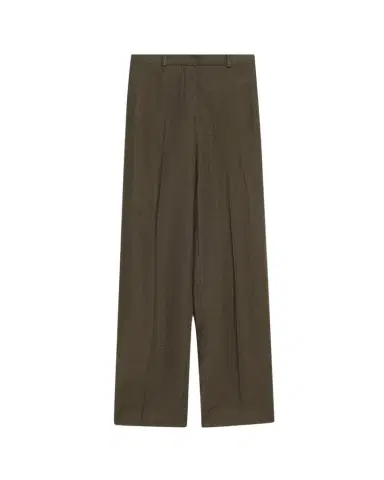 Loro Piana Goldie Structured Linen Wool Trousers | Thumbnail 1