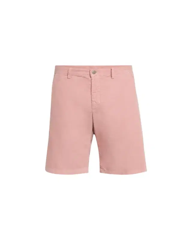 Massimo Alba Men's Flat Front Corduroy Shorts