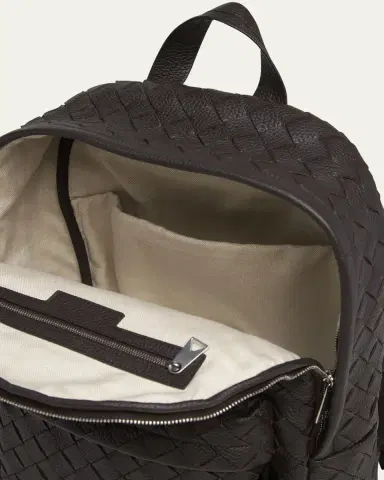 Bottega Veneta Men's Intrecciato 20 Taurillon Backpack | Thumbnail 8 Bottega Veneta Men's Intrecciato 20 Taurillon Backpack | Thumbnail 8