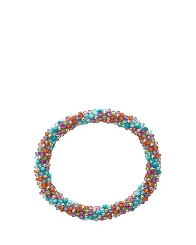 Meredith Frederick 14K Yellow Gold and Mixed Gemstone Bead Bracelet | Thumbnail 1