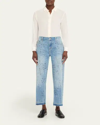 Libertine Meteor Shower Straigth-Leg Ankle Boyfriend Jeans | Thumbnail 2 Libertine Meteor Shower Straigth-Leg Ankle Boyfriend Jeans | Thumbnail 2