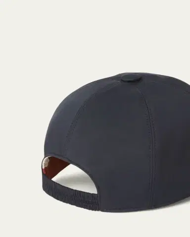 Loro Piana Men's Water-Resistant 6-Panel Baseball Cap | Thumbnail 3 Loro Piana Men's Water-Resistant 6-Panel Baseball Cap | Thumbnail 3