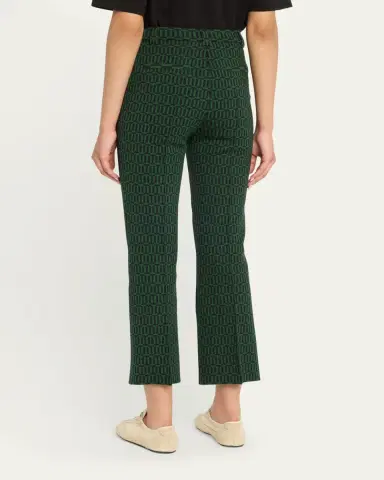 HIGH SPORT Charlie Geo-Jacquard Flared Pants | Thumbnail 3 HIGH SPORT Charlie Geo-Jacquard Flared Pants | Thumbnail 3