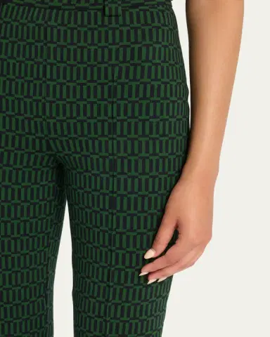 HIGH SPORT Charlie Geo-Jacquard Flared Pants | Thumbnail 5 HIGH SPORT Charlie Geo-Jacquard Flared Pants | Thumbnail 5