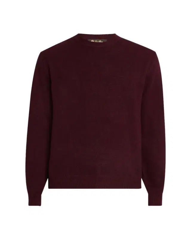 Men's Colonno Cashmere and Silk Crewneck Sweater