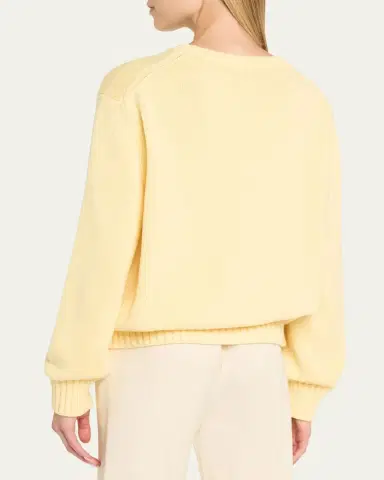 HIGH SPORT Jordan Cotton Crewneck Sweater | Thumbnail 3 HIGH SPORT Jordan Cotton Crewneck Sweater | Thumbnail 3
