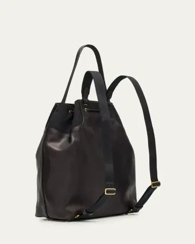 The Row Men's Spring 11 Canvas and Leather Backpack | Thumbnail 3 The Row Men's Spring 11 Canvas and Leather Backpack | Thumbnail 3