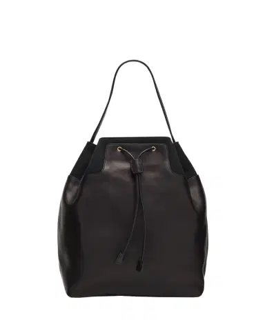 The Row Men's Spring 11 Canvas and Leather Backpack | Thumbnail 1 The Row Men's Spring 11 Canvas and Leather Backpack | Thumbnail 1