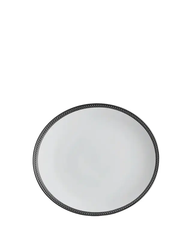 L'Objet Soie Tressee Dinner Plate