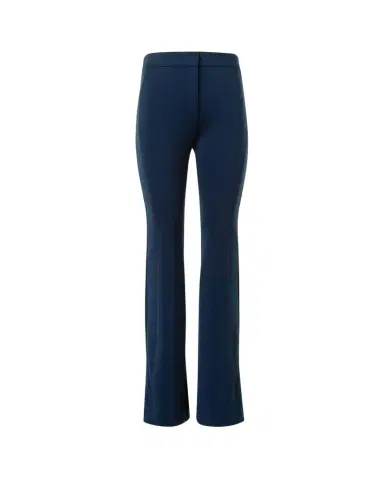 Akris Faris Side-Stripe Techno Neoprene Bootcut Pants | Thumbnail 1 Akris Faris Side-Stripe Techno Neoprene Bootcut Pants | Thumbnail 1