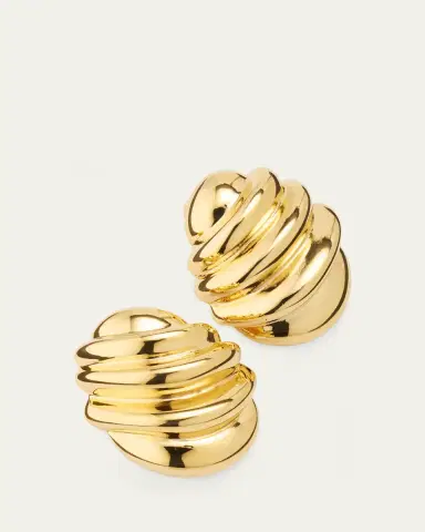 Ben-Amun Electroplated Square Clip-On Earrings | Thumbnail 3
