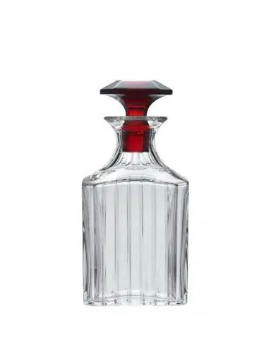 Baccarat Harmonie Red Crystal Whiskey Decanter, 30 oz. | Thumbnail 1 Baccarat Harmonie Red Crystal Whiskey Decanter, 30 oz. | Thumbnail 1